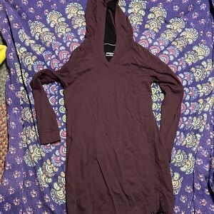 Smartwool Maroon Hooded Dress